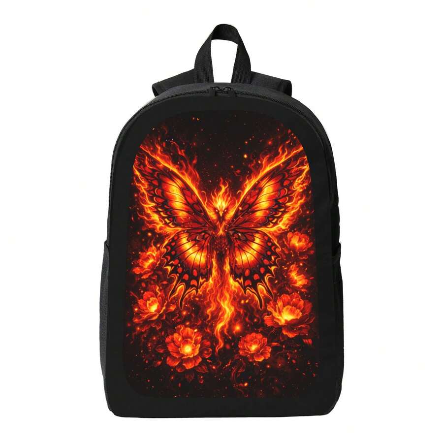 Flame Phoenix Butterfly Backpa - Fashion Backpack Women reseña y precio