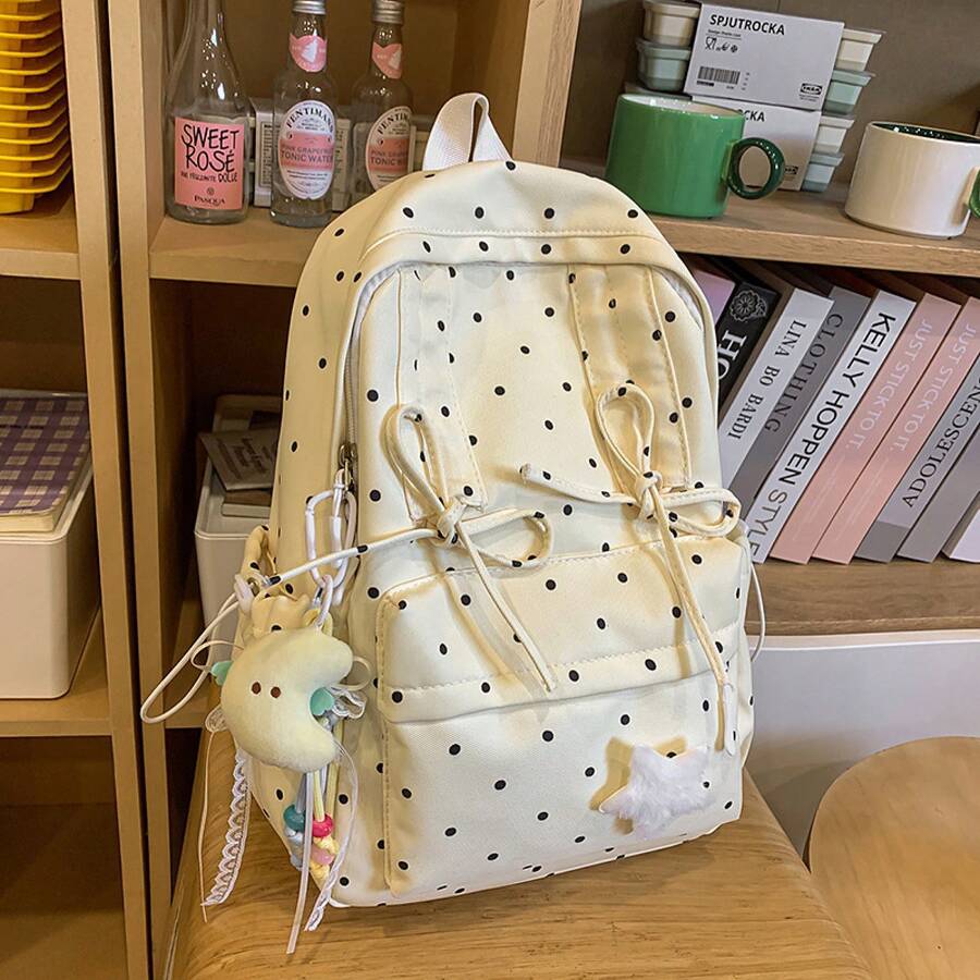Cute Polka Dot Small Backpack  - Fashion Backpack Women reseña y precio