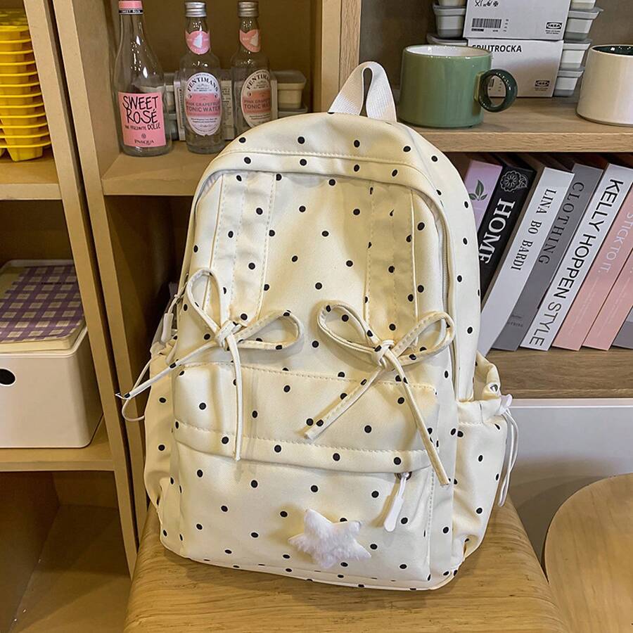 Cute Polka Dot Small Backpack  - Fashion Backpack Women reseña y precio