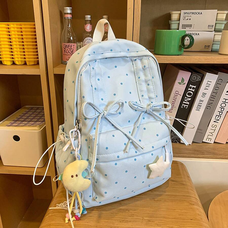 Cute Polka Dot Small Backpack  - Fashion Backpack Women reseña y precio