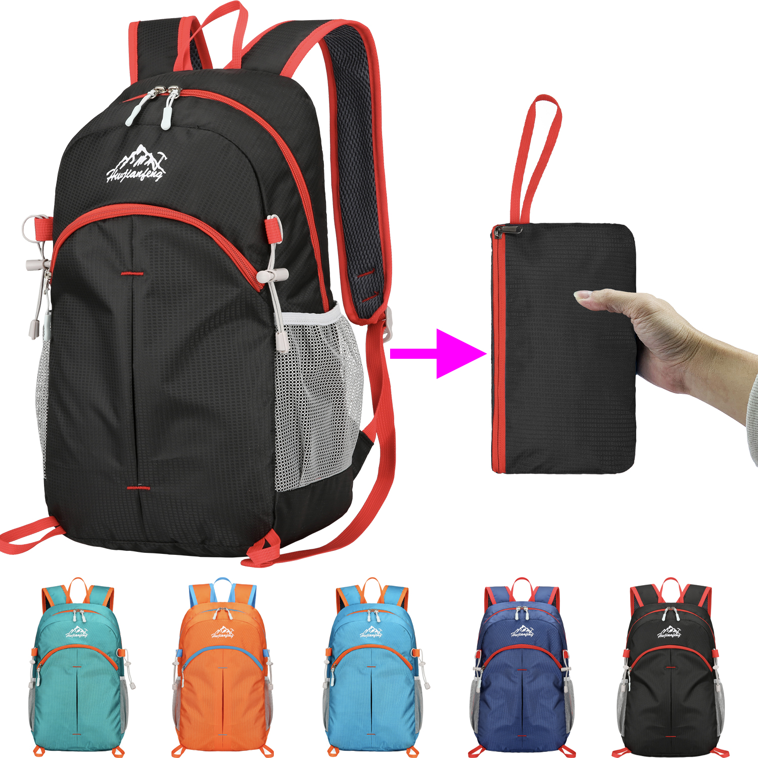 18L Portable Foldable Backpack - Foldable Backpack Small reseña y precio