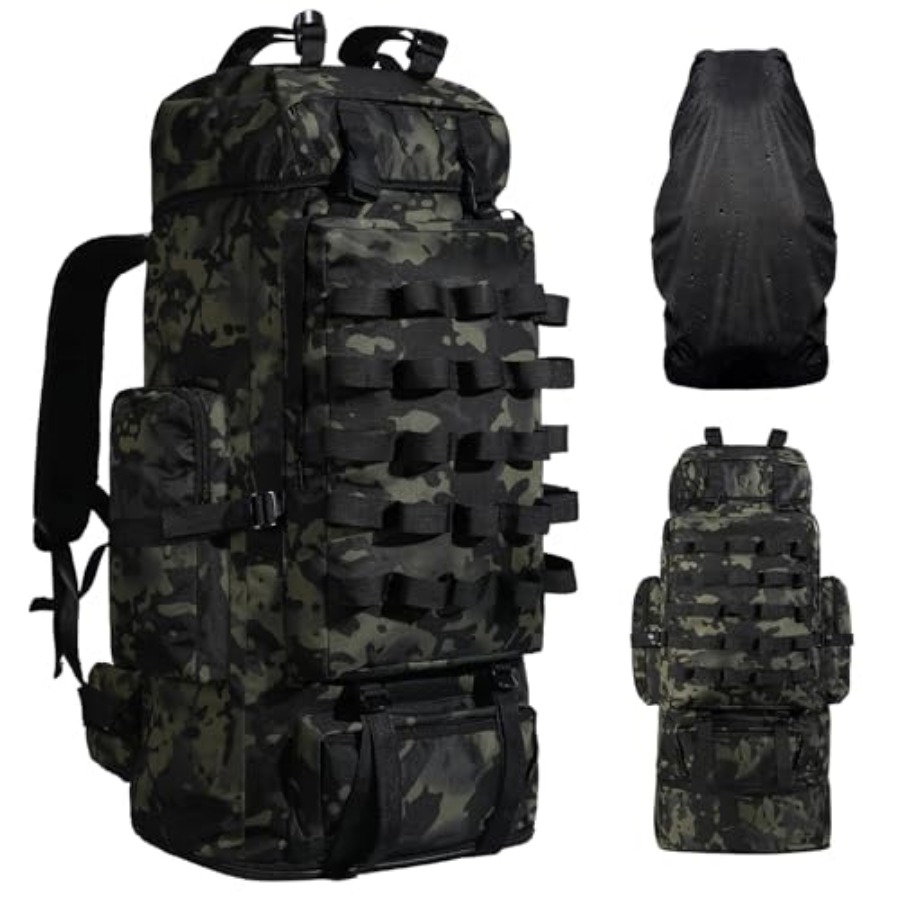 70L/100L Camping Hiking Backpa - Rain Cover Backpack reseña y precio
