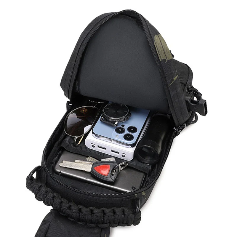 Men's Waist Bag Sports Shoulde - Sling Backpack Shoulder reseña y precio