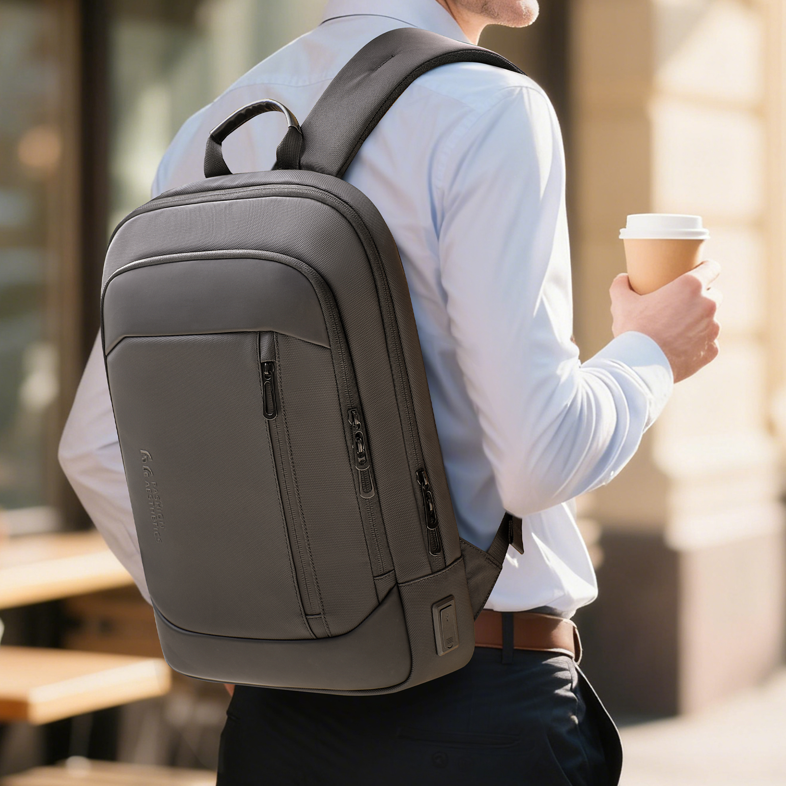 HK Lightweight Men's Business  - Laptop Backpack 15.6 reseña y precio