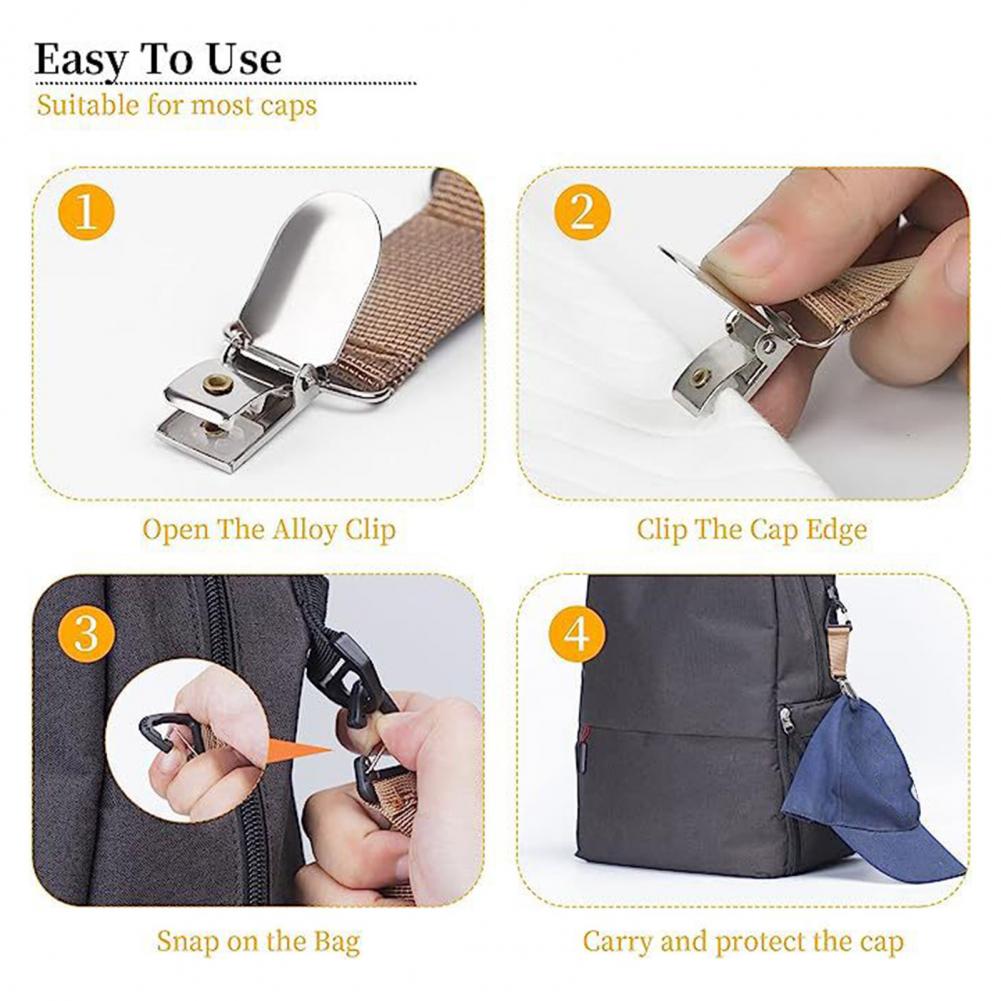 12.5cm Travel Handbag Hat Clip - Backpack Insert Organizer reseña y precio