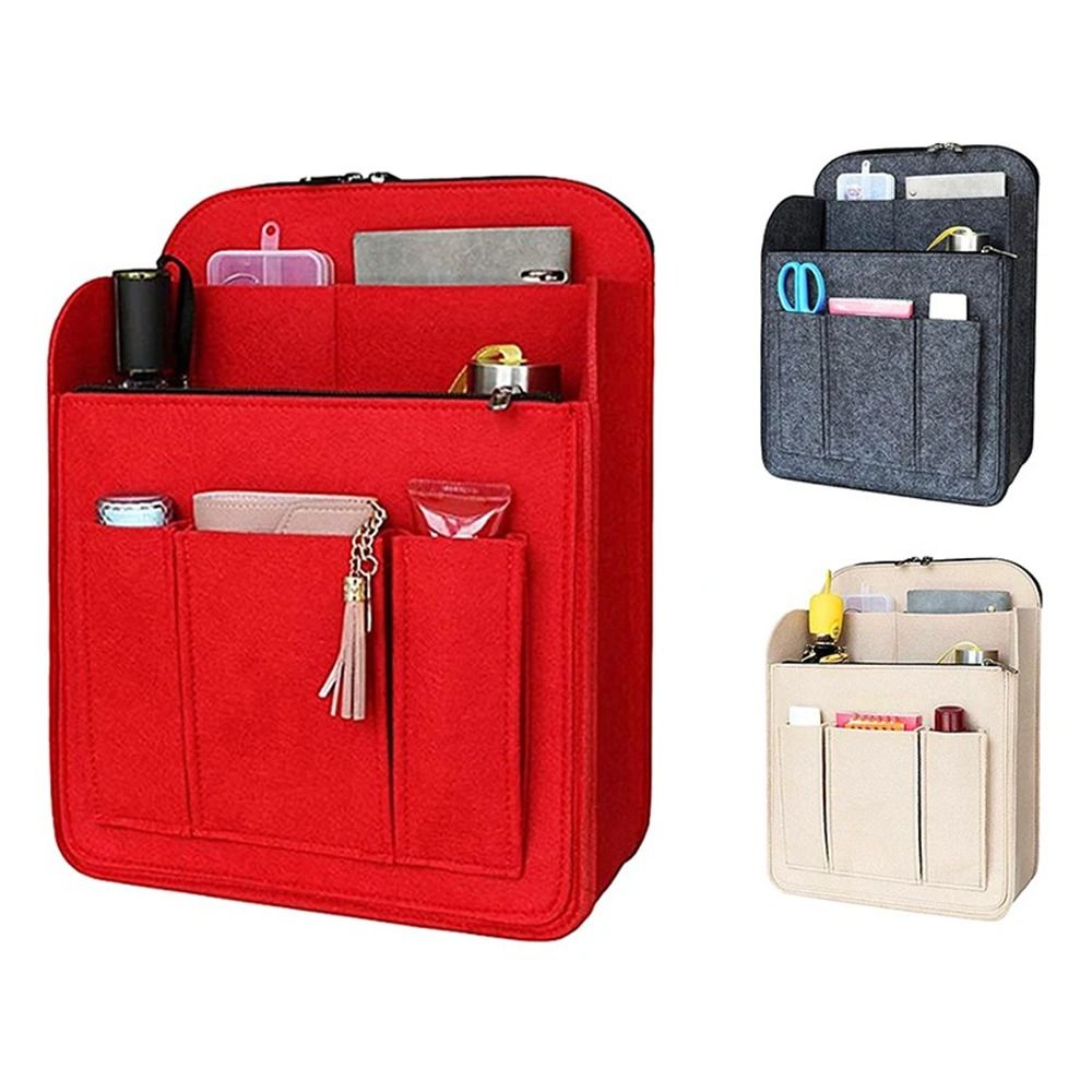 Multi-Pocket Insert Bag Organi - Backpack Insert Organizer reseña y precio