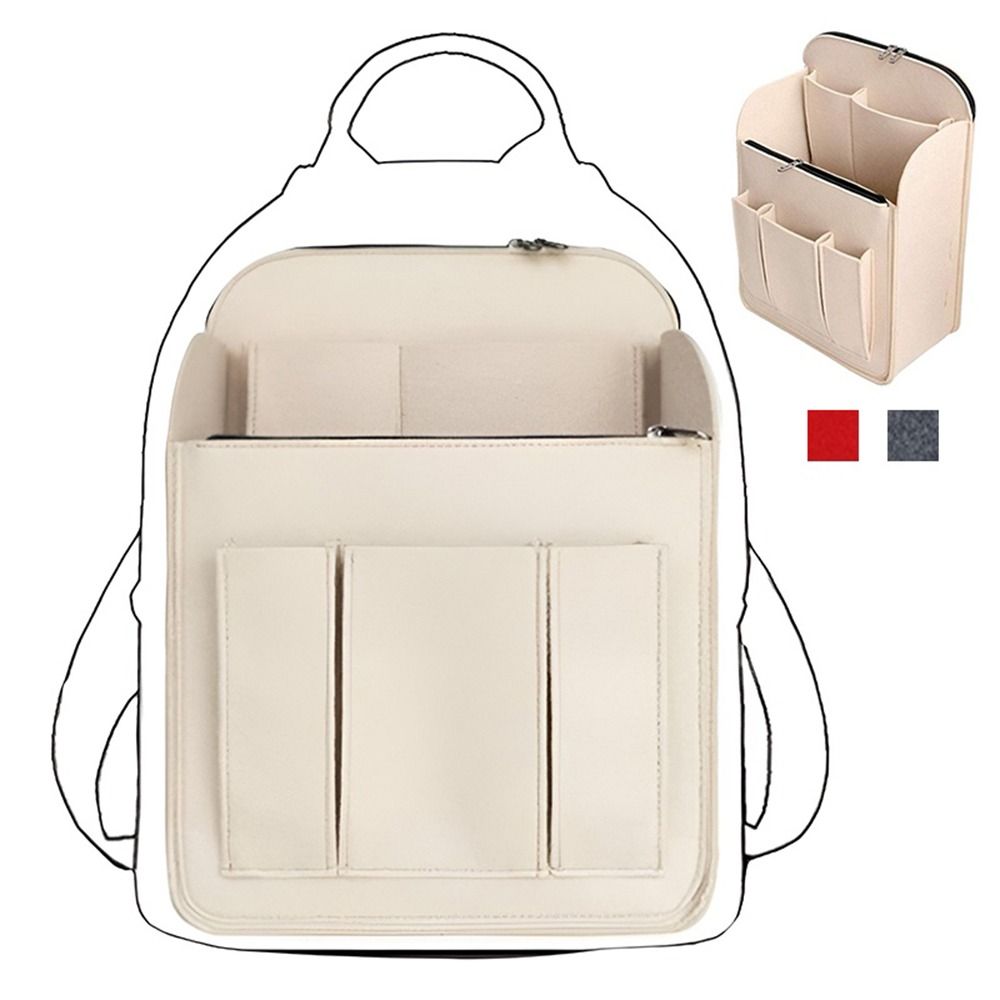 Multi-Pocket Insert Bag Organi - Backpack Insert Organizer reseña y precio