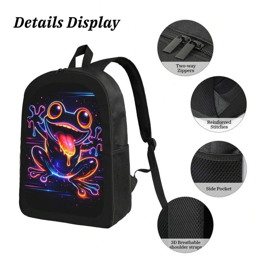 Cyber Frog Backpack Stylish Ca - Fashion Backpack Women reseña y precio