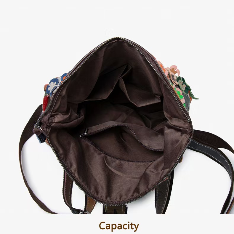 Vintage Women Genuine Leather  - Fashion Backpack Women reseña y precio