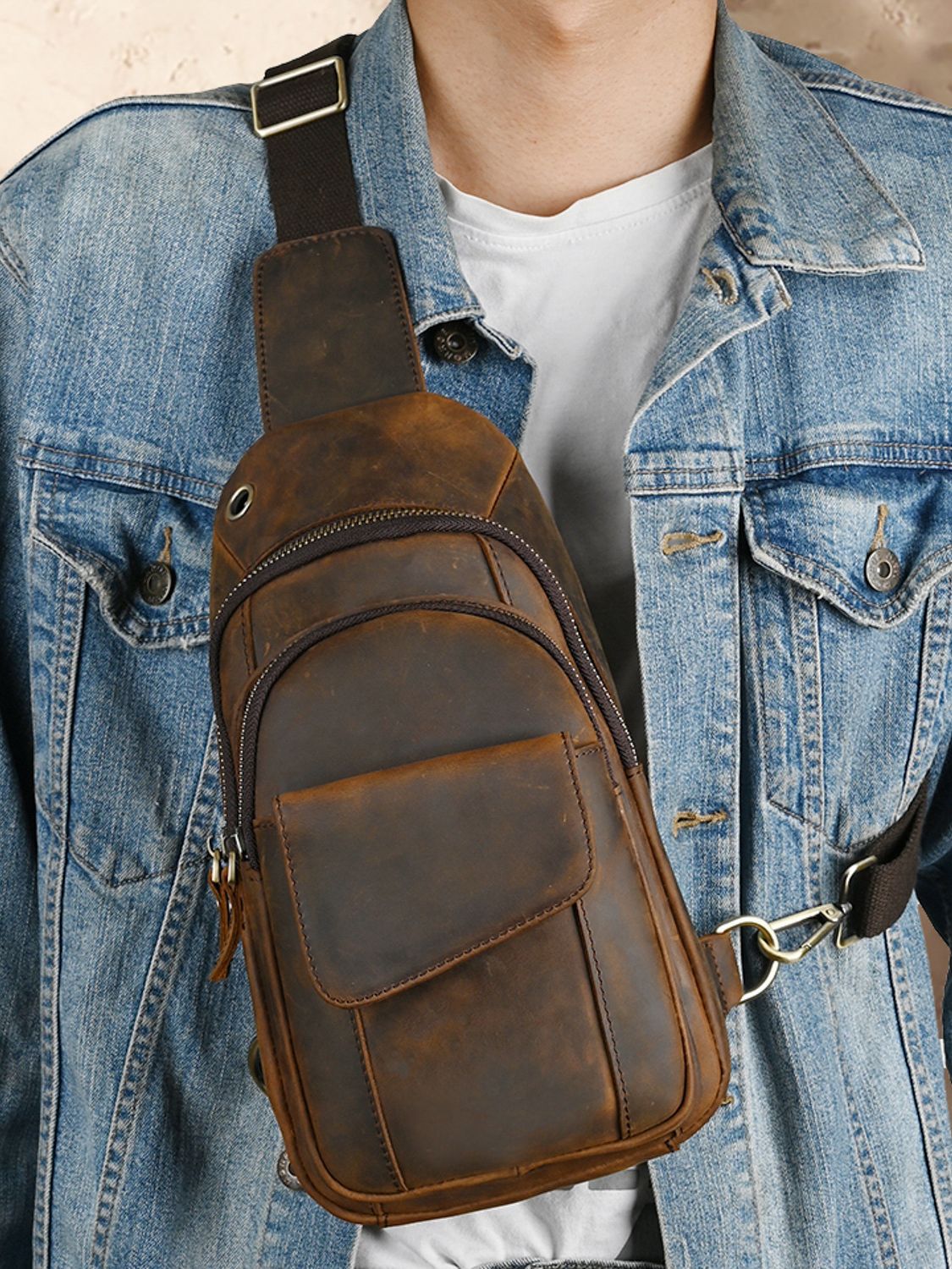 Designer Luxury Multifunction  - Sling Backpack Shoulder reseña y precio