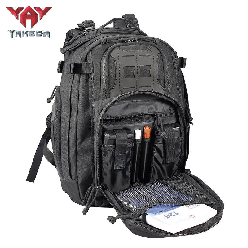 YAKEDA 600D MOLLE Tactical Bac - Rucksack Military Style reseña y precio