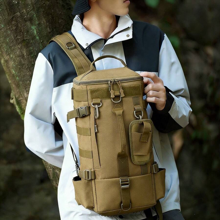 Large Capacity Tactical Backpa - Hiking Backpack Waterproof reseña y precio