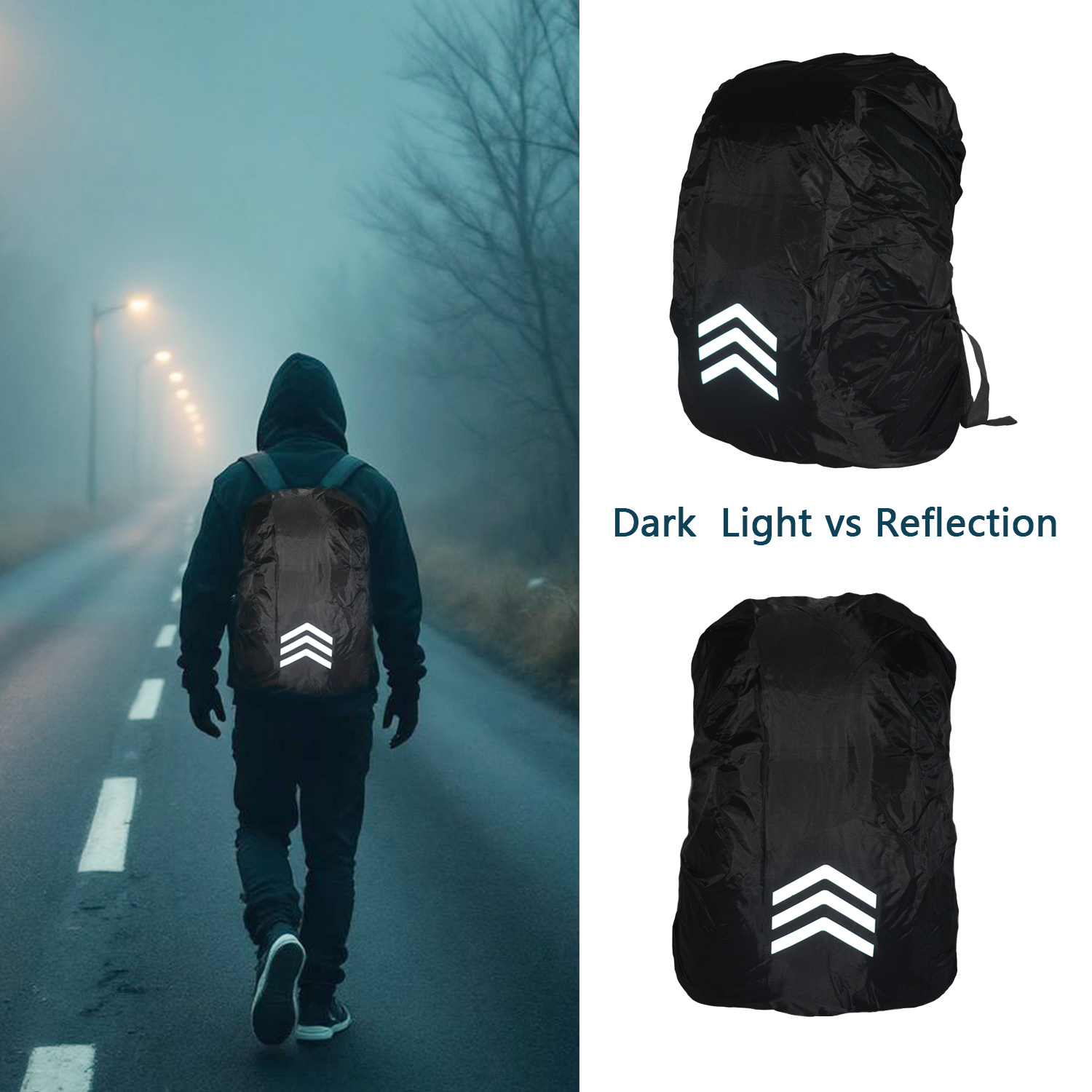 10-55L Waterproof Backpack Cas - Rain Cover Backpack reseña y precio