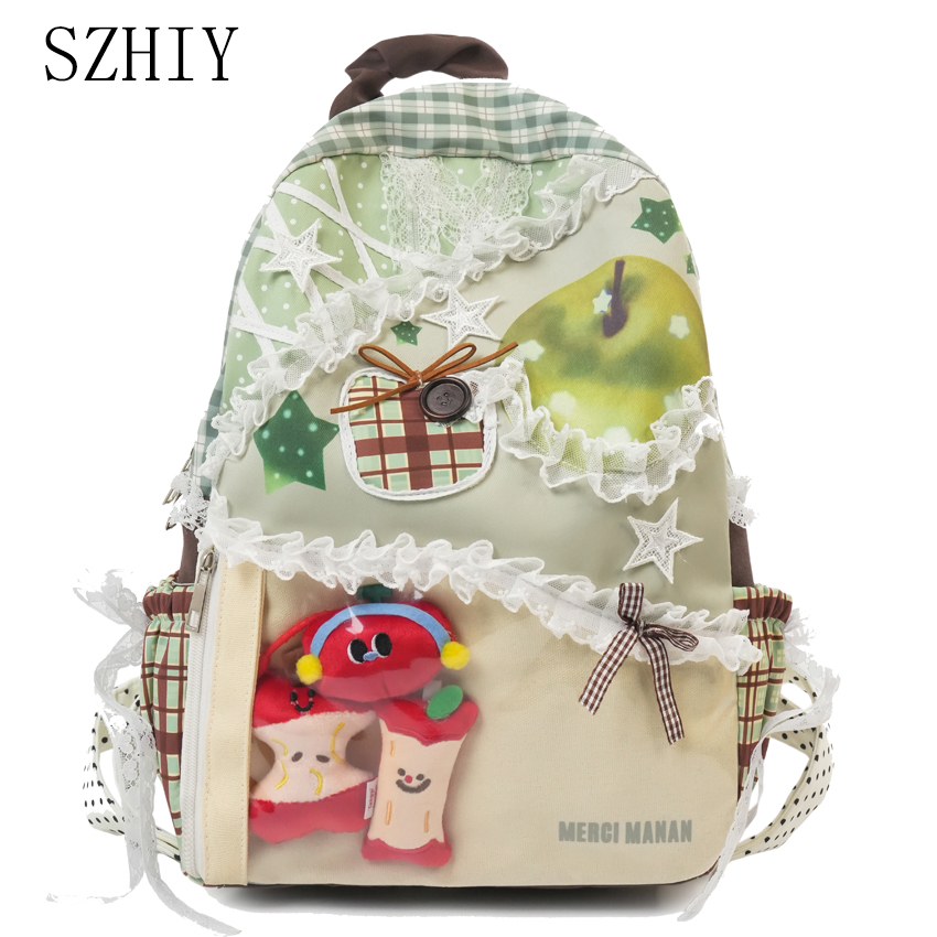Colorful Backpack for College  - Canvas Backpack Casual reseña y precio