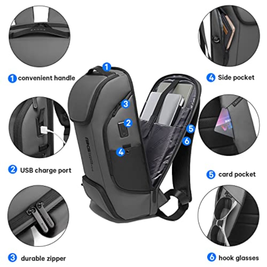 Business Laptop Smart backpack - Laptop Backpack 15.6 reseña y precio