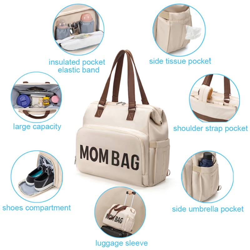 3pcs/set Baby Diaper Bag Baby  - Backpack Insert Organizer reseña y precio