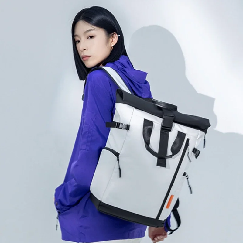 Unisex Fashionable Minimalist  - Canvas Backpack Casual reseña y precio