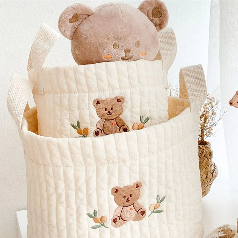 INS Baby Bags Cute Bear Embroi - Backpack Diaper Bag reseña y precio