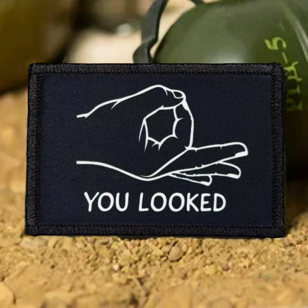 You Looked Morale Badge Patche - Urban Backpack Tactical reseña y precio