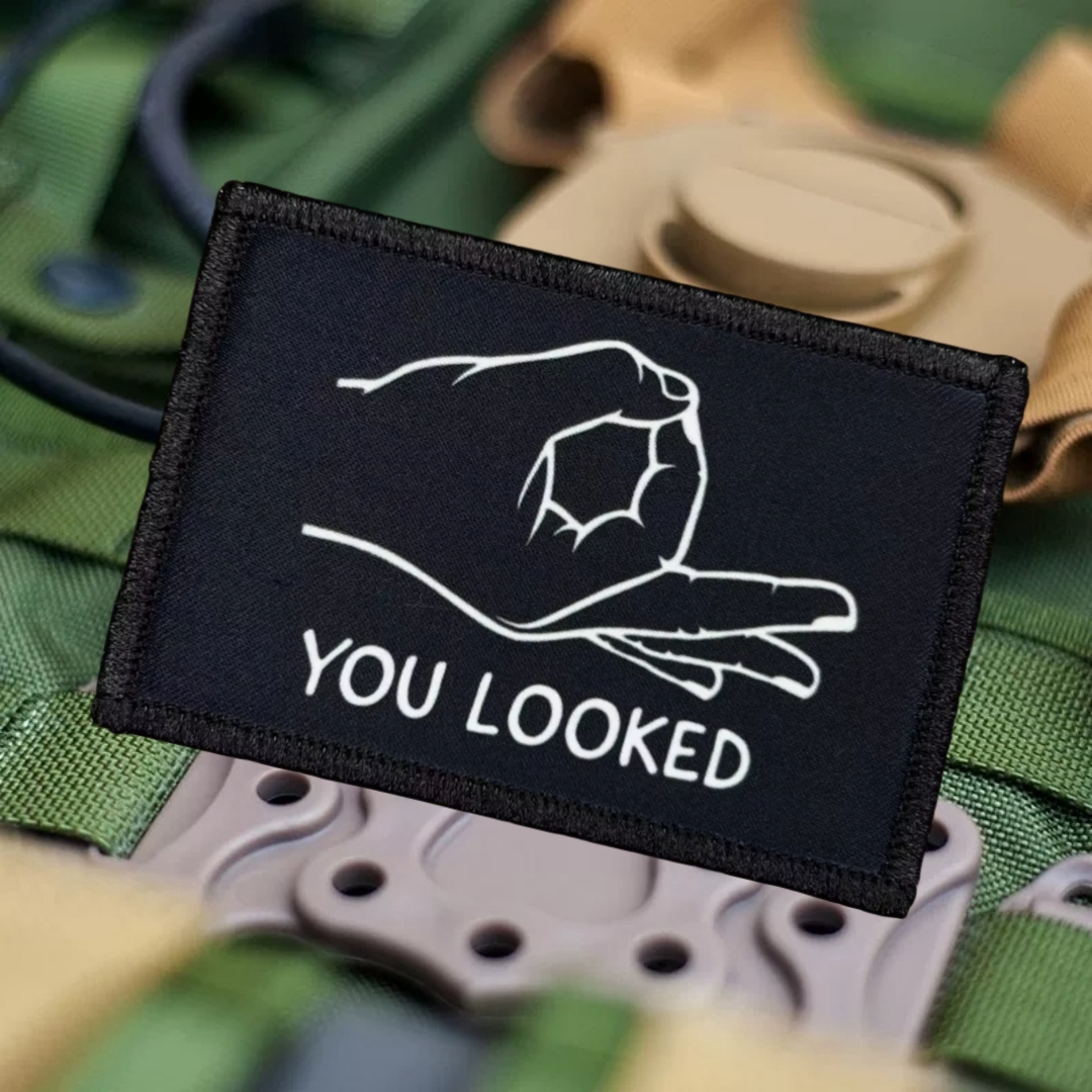 You Looked Morale Badge Patche - Urban Backpack Tactical reseña y precio