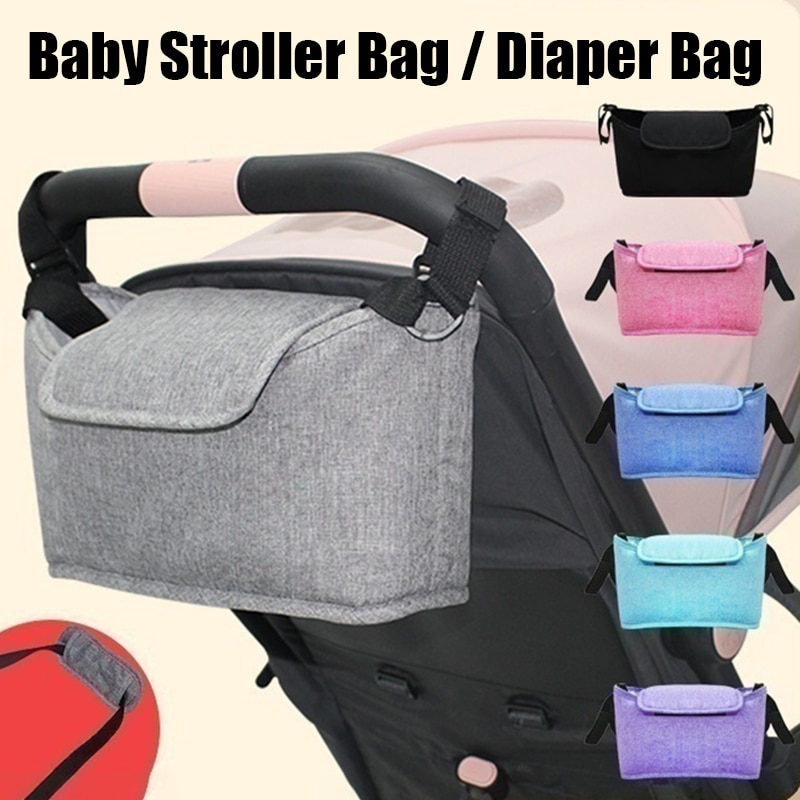 Baby Stroller Hanging Bags Mom - Backpack Diaper Bag reseña y precio