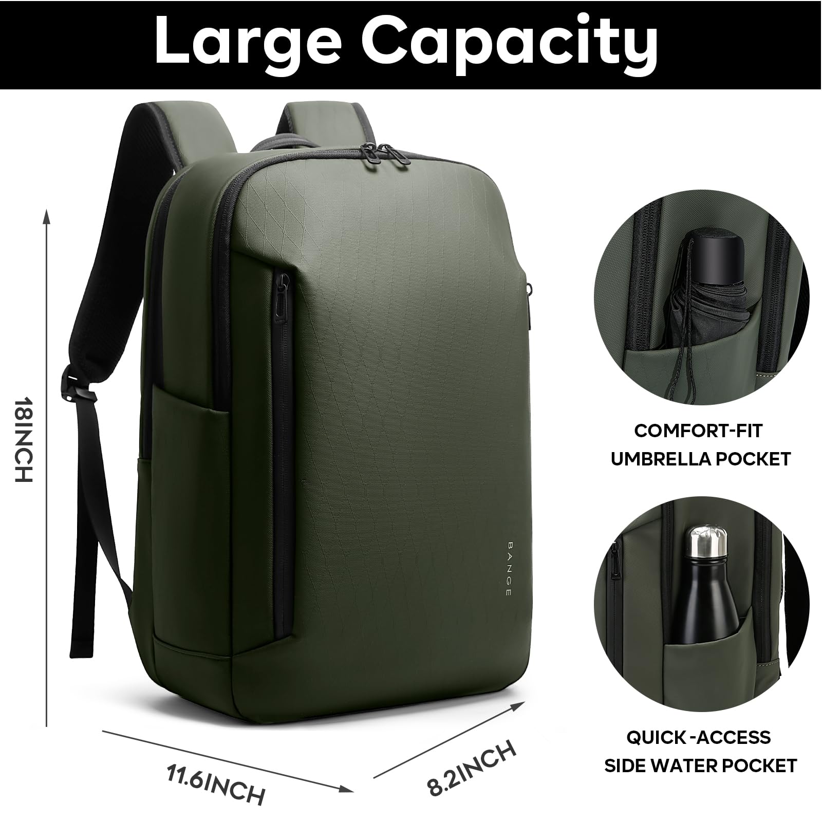 BANGE Fashion Simple Design Wo - Fashion Backpack Women reseña y precio