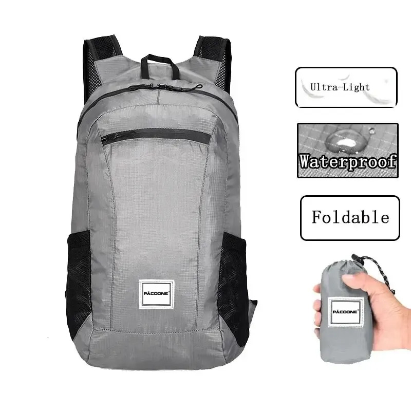 Outdoor Hiking Bag 20L Lightwe - Foldable Backpack Small reseña y precio