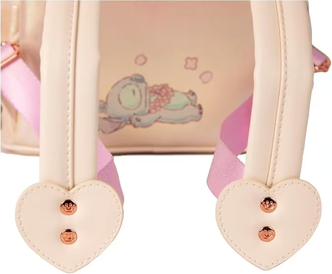 Stitch & Angel Cherry Blossom  - Mini Backpack Purse reseña y precio