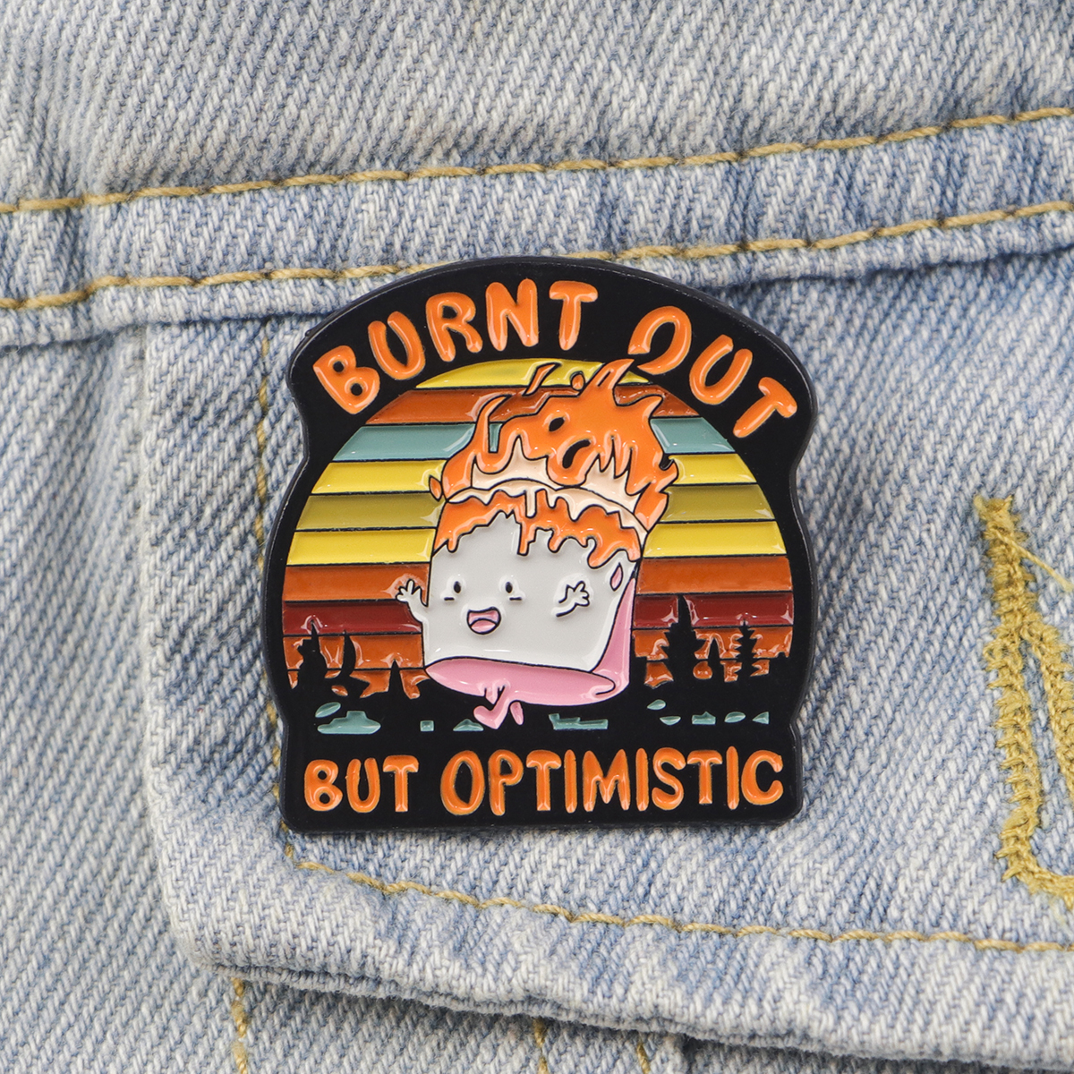 Fire Badges Enamel Pin Brooche - Fashion Backpack Women reseña y precio