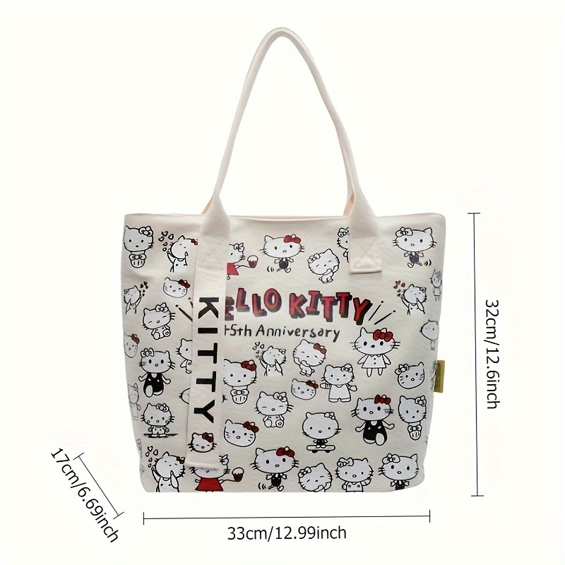 Hello Kitty Large Capacity Sho - Canvas Backpack Casual reseña y precio