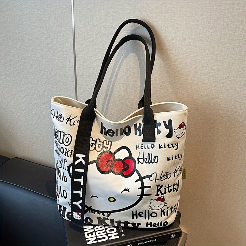 Hello Kitty Large Capacity Sho - Canvas Backpack Casual reseña y precio
