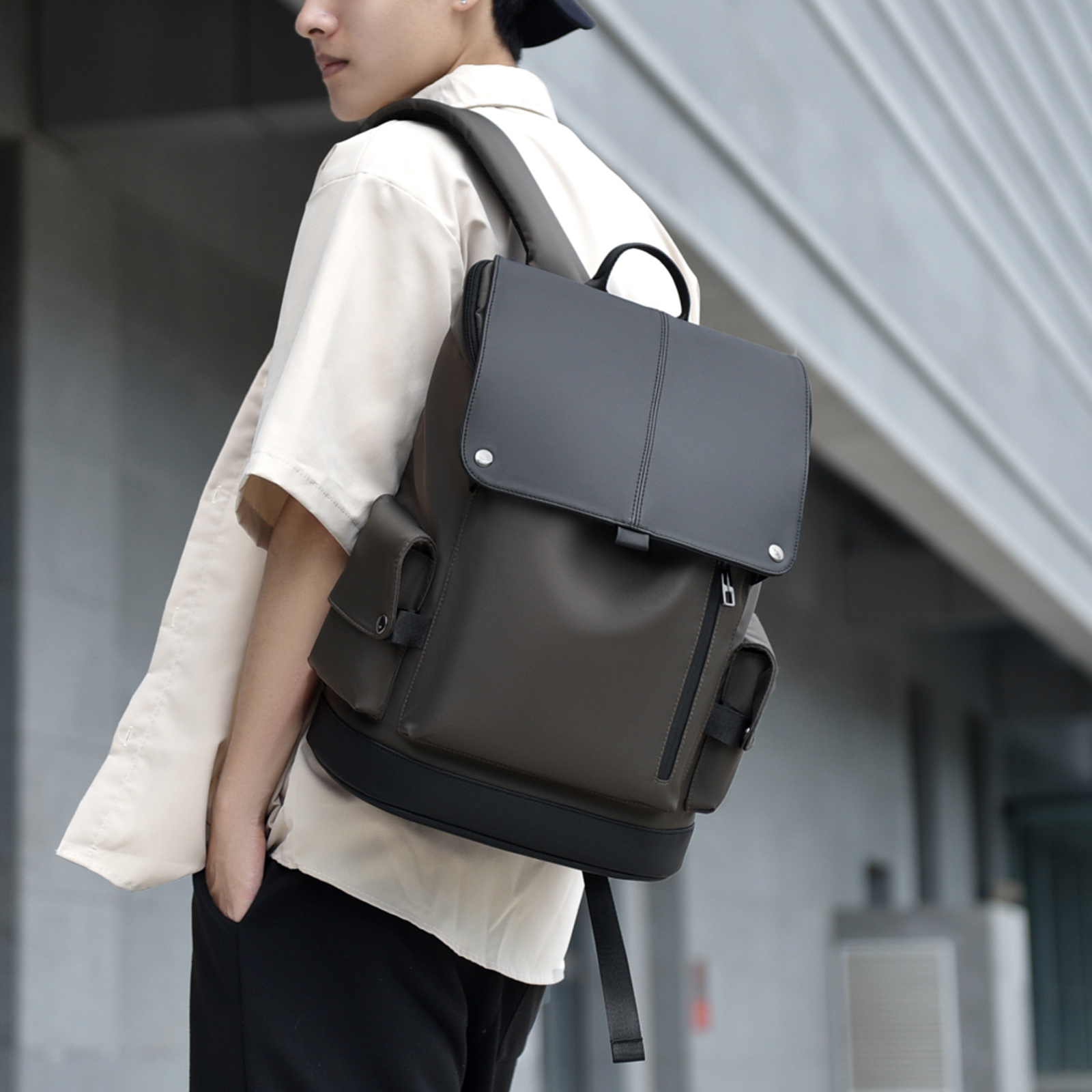 15.6in Laptop Backpack Oxford  - Hiking Backpack Waterproof reseña y precio