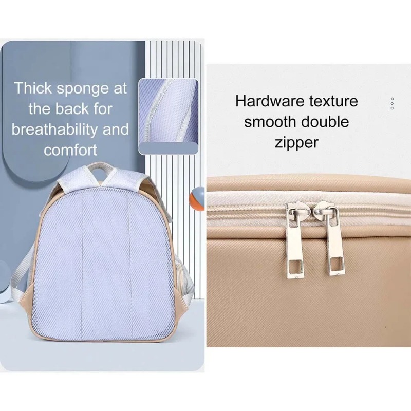 Portable Transparent Pet Backp - Foldable Backpack Small reseña y precio