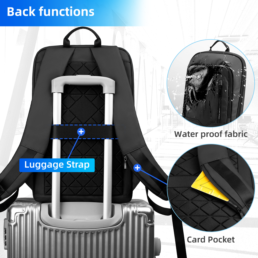 HK Slim Business Backpack for  - Laptop Backpack 15.6 reseña y precio