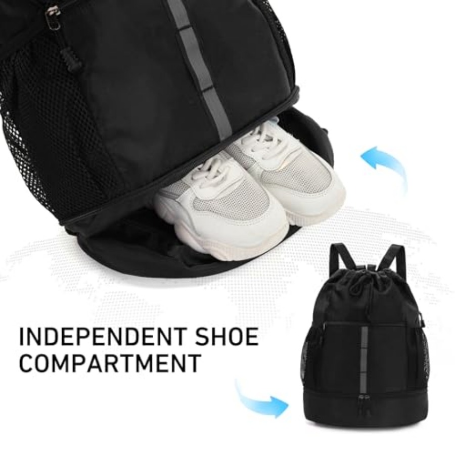 Drawstring Gym Bag Sports Back - Drawstring Gym Bag reseña y precio