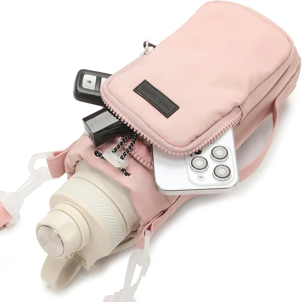 Portable Water Bottle Bag with - Hydration Pack Outdoor reseña y precio