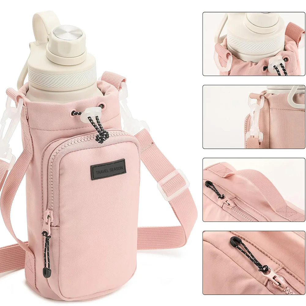 Portable Water Bottle Bag with - Hydration Pack Outdoor reseña y precio