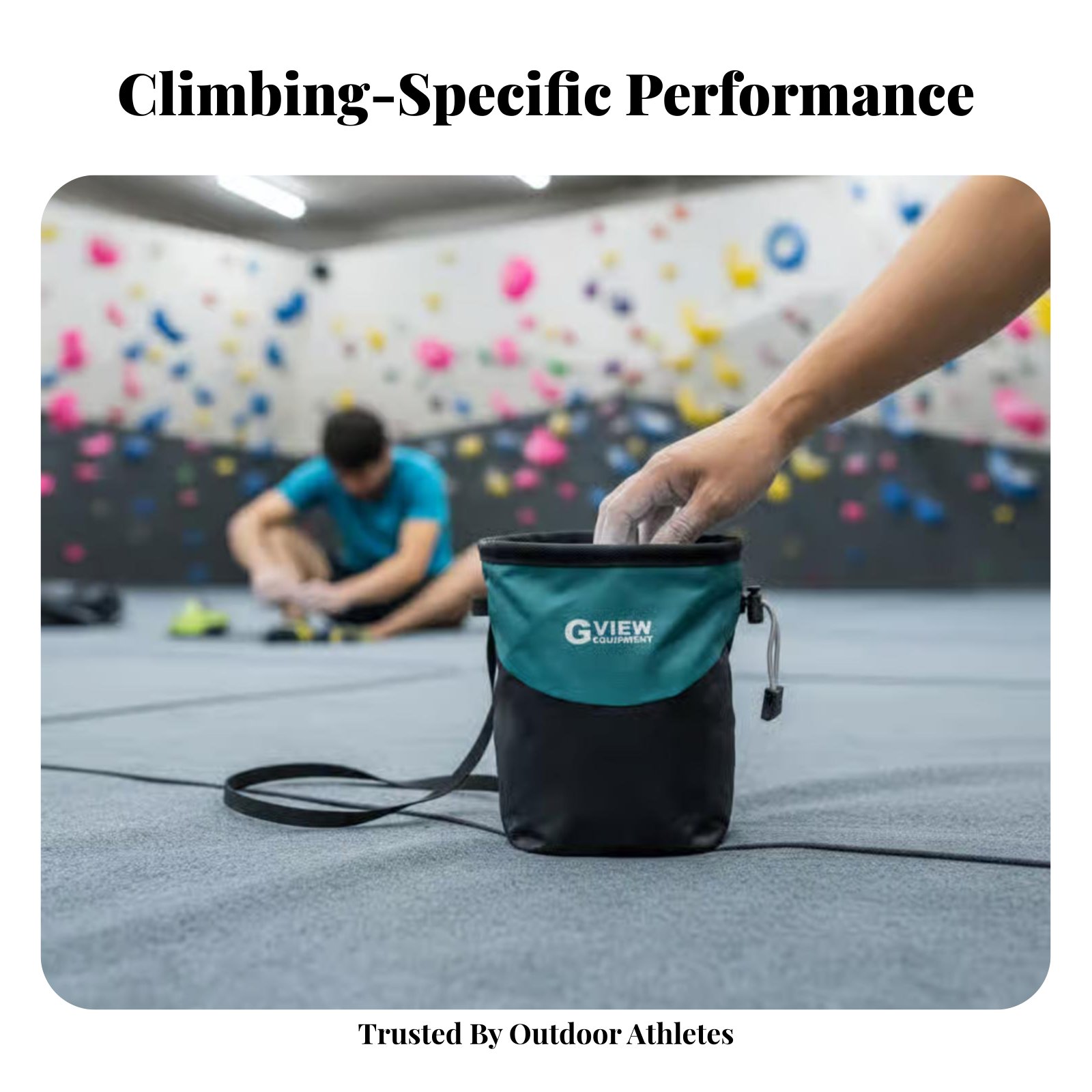 Rock Climbing Chalk Bag Drawst - Drawstring Gym Bag reseña y precio