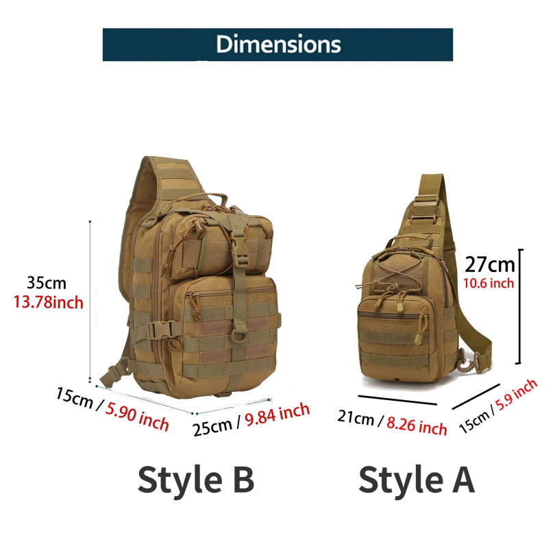 Tactical Assault Pack Sling Ba - Rucksack Military Style reseña y precio