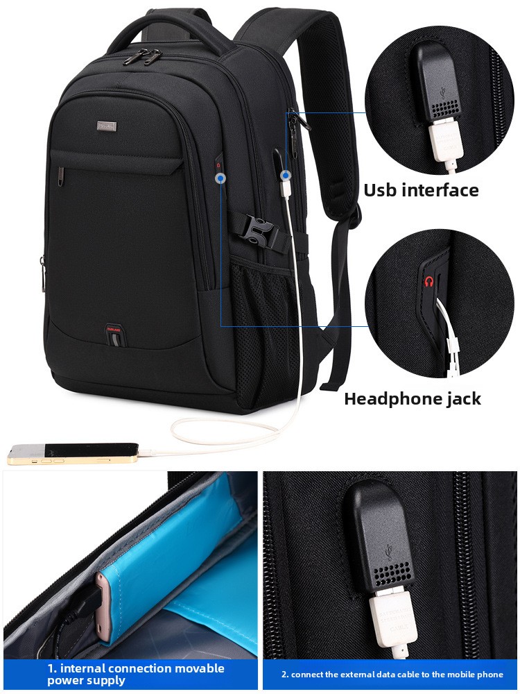 New Customizable Logo Backpack - Business Backpack Brief reseña y precio