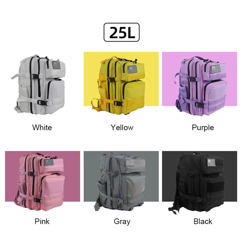 25L/45L 3P Tactical Backpack f - Urban Backpack Tactical reseña y precio