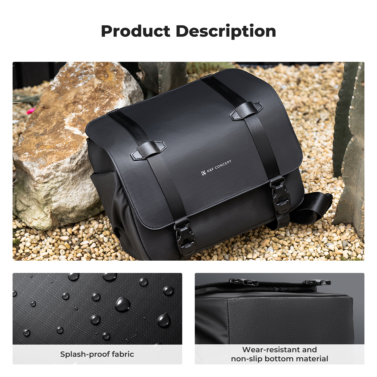 K&F CONCEPT 10L Camera Sling B - Sling Backpack Shoulder reseña y precio