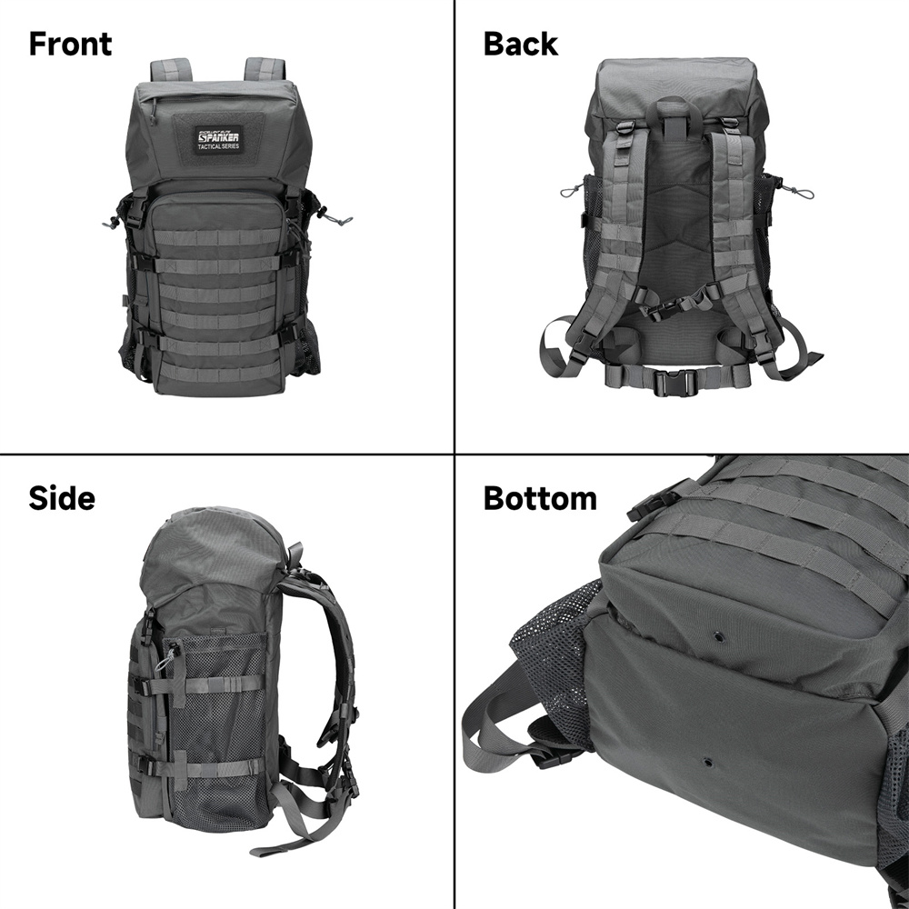 Tactical Backpack 40L 500D Nyl - Rucksack Military Style reseña y precio