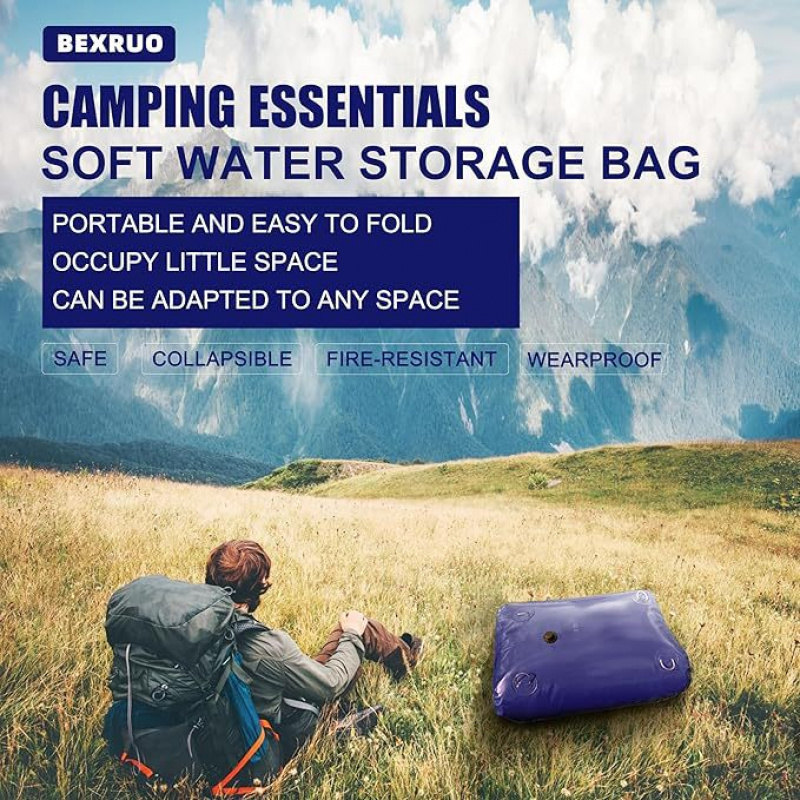 PVC Water Storage Bag New Soft - Hydration Pack Outdoor reseña y precio