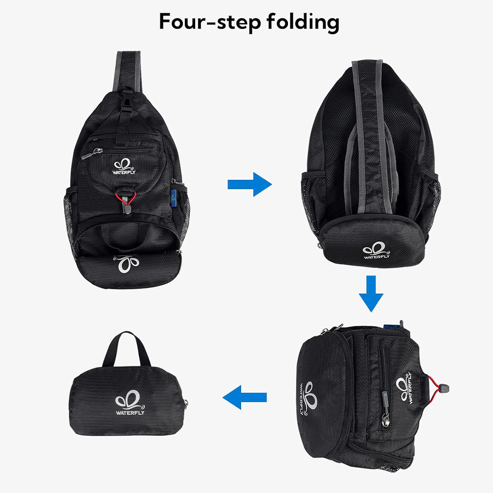 WATERFLY Chest Bag Shoulder Sm - Sling Backpack Shoulder reseña y precio