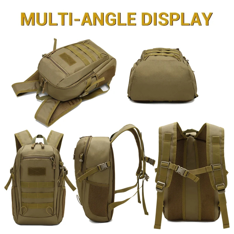 10L/20L Mini Tactical Backpack - Rucksack Military Style reseña y precio