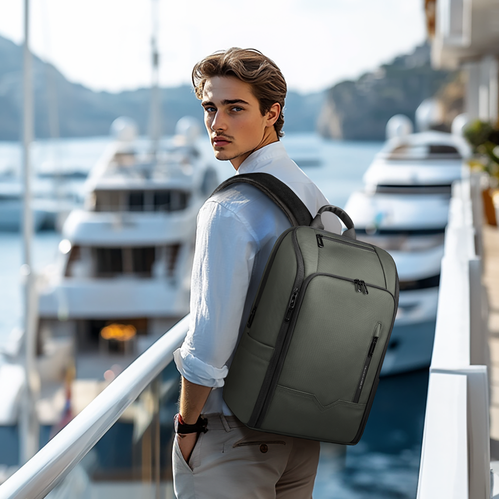 HK Business Men's Backpack 15. - Hiking Backpack Waterproof reseña y precio