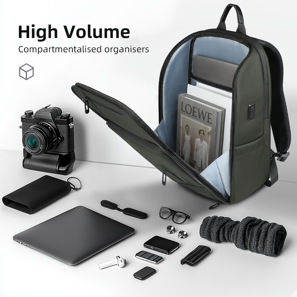 HK Business Men's Backpack 15. - Hiking Backpack Waterproof reseña y precio
