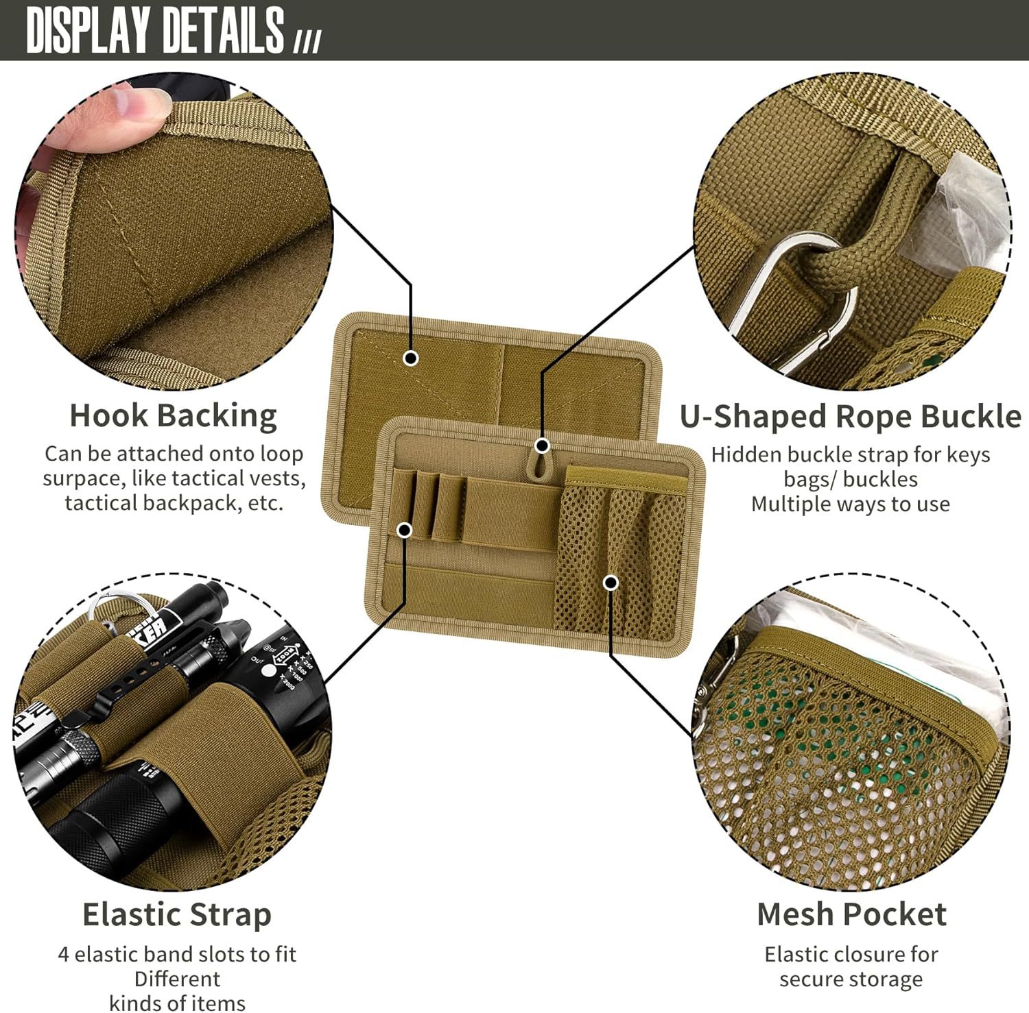Tactical Bag Insert Panel Orga - Backpack Insert Organizer reseña y precio