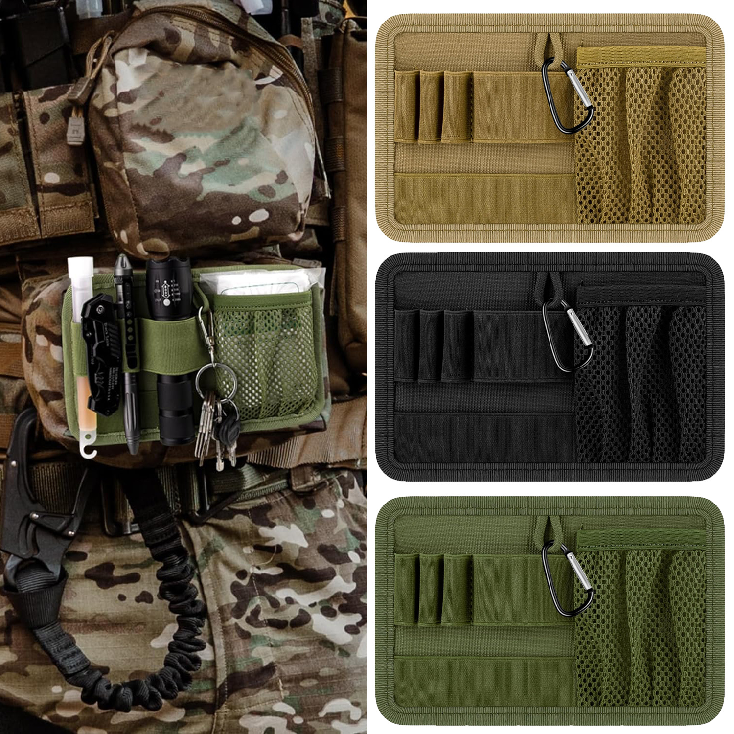 Tactical Bag Insert Panel Orga - Backpack Insert Organizer reseña y precio